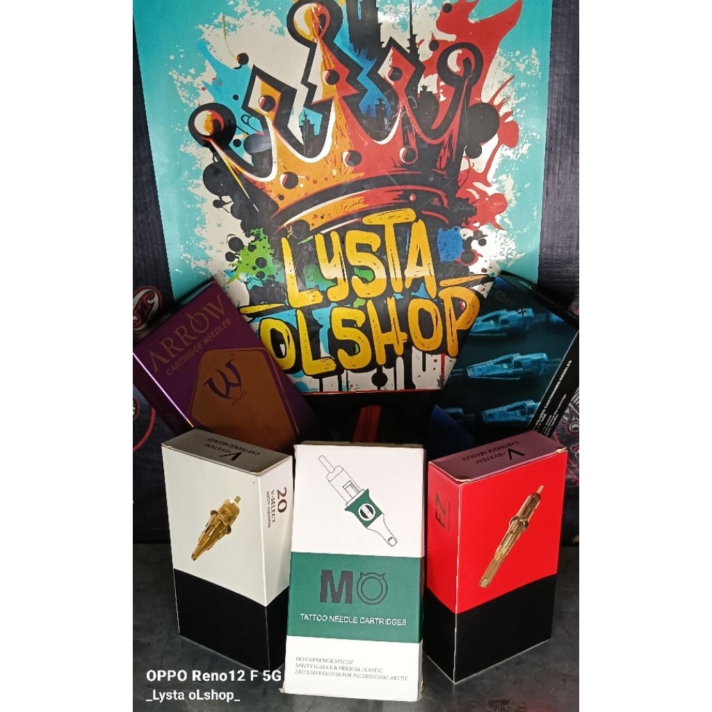 Jarum Tato Cartridge Premium 1papan/5pcs