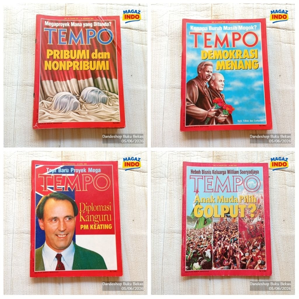 TEMPO - Majalah 1991 1992