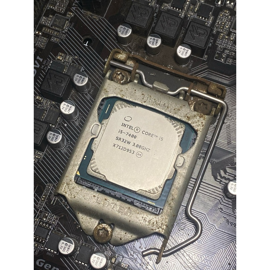 i5 7400 + Mobo + Ram Komputer