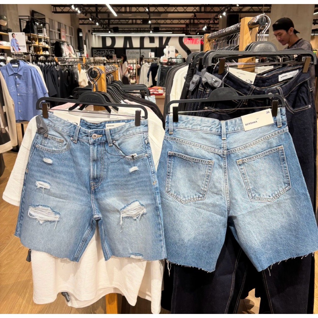 JASTIP. Ripped Jeans Pendek Bershka (MAN)