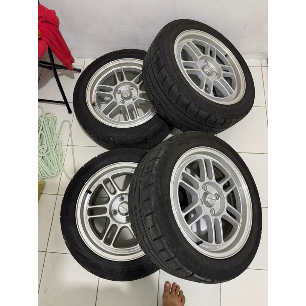 velg enkei ring 16 ban GT radial sx2 champiro