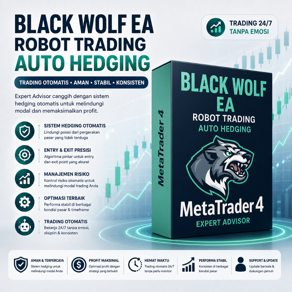 Black Wolf EA Robot Trading Auto Hedging