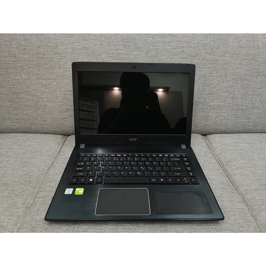 Laptop Bekas Acer Aspire E5-475G i3 6006U Nvidia 940MX RAM 4GB SSD 256GB
