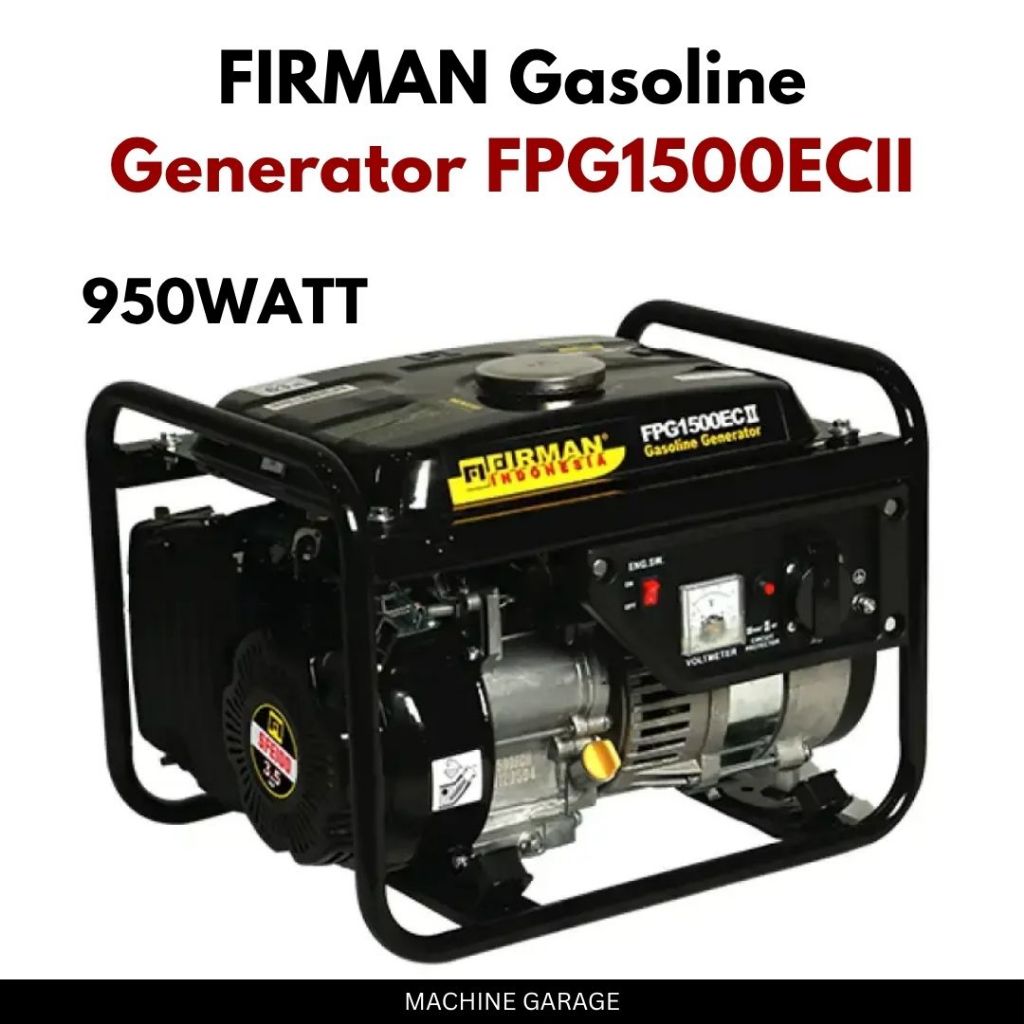 FIRMAN Gasoline Generator ECII Series FPG1500ECII GENSET FIRMAN