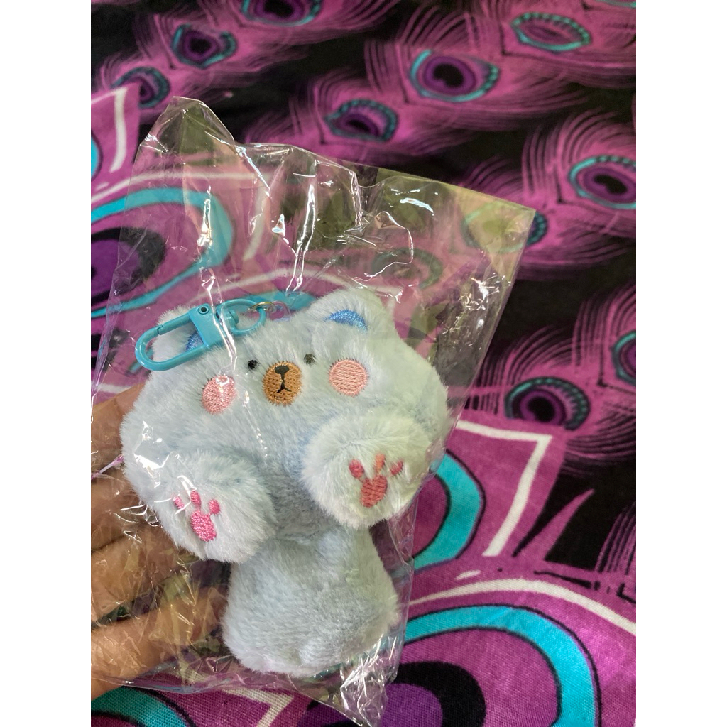 Gantungan Kunci Gantungan tas aksesoris tas plush boneka kucing gantungan lucu imut
