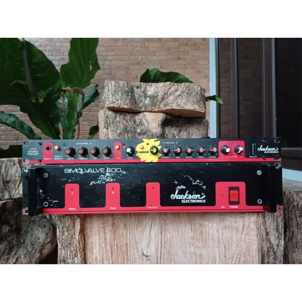 pream gitar jackson JX3 + power jackson simulvalve 400