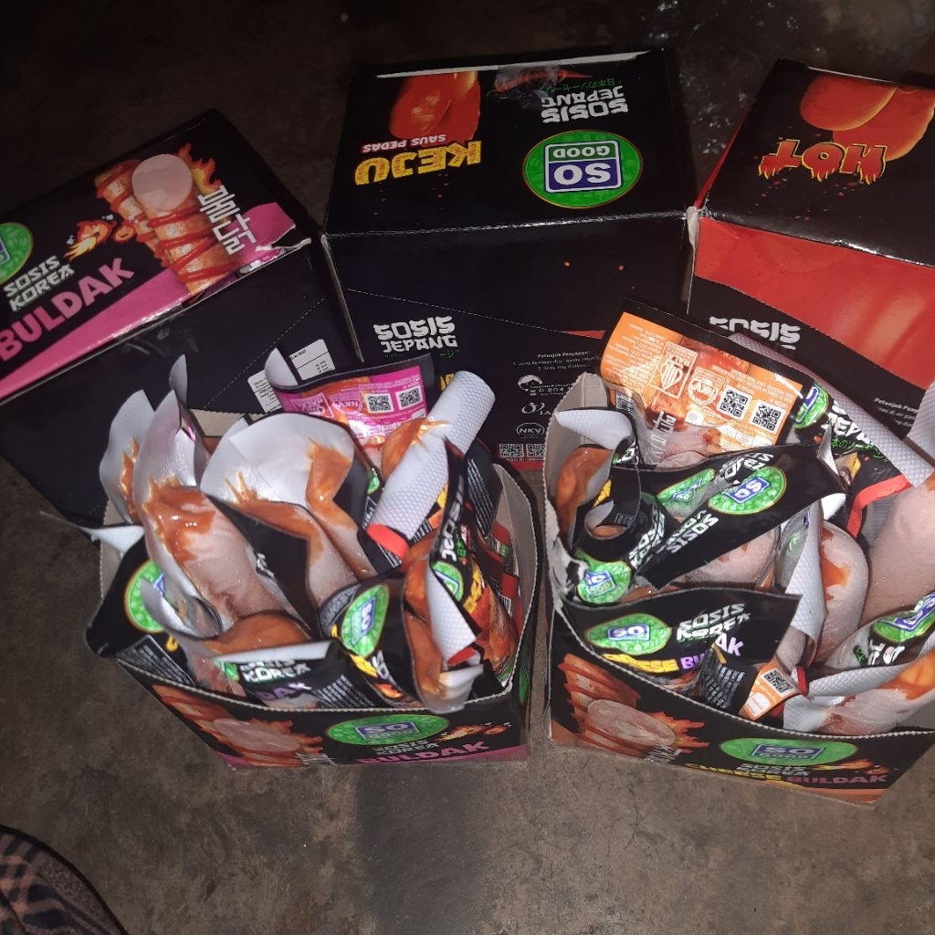 sosis so good pedas