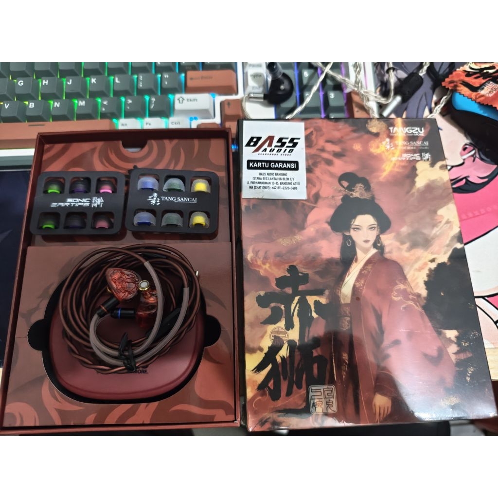 [BTJ] TangZu Wan'Er 2 SG Red Lion Bass Edition IEM Earphone Earbuds Headset