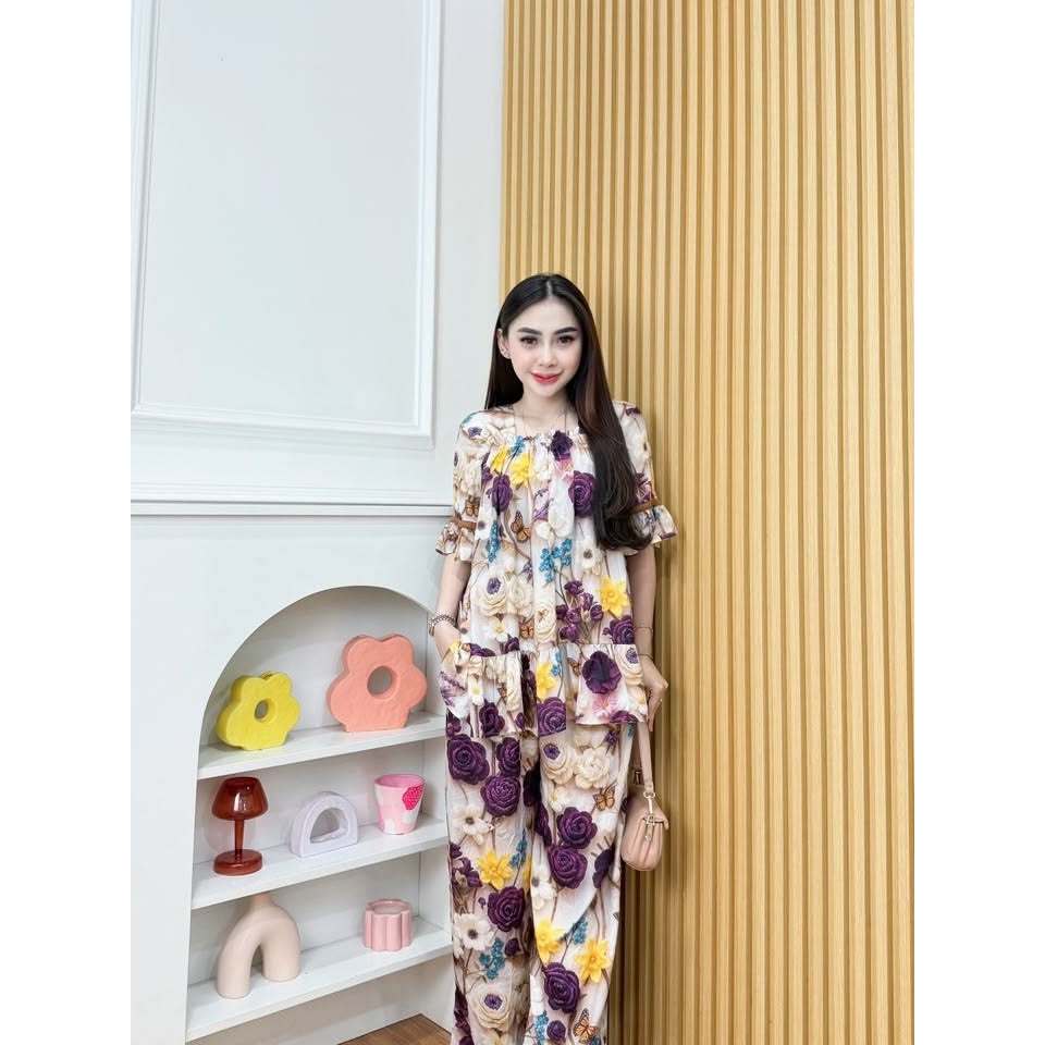 14 PIYAMA ONE SET VIOLA