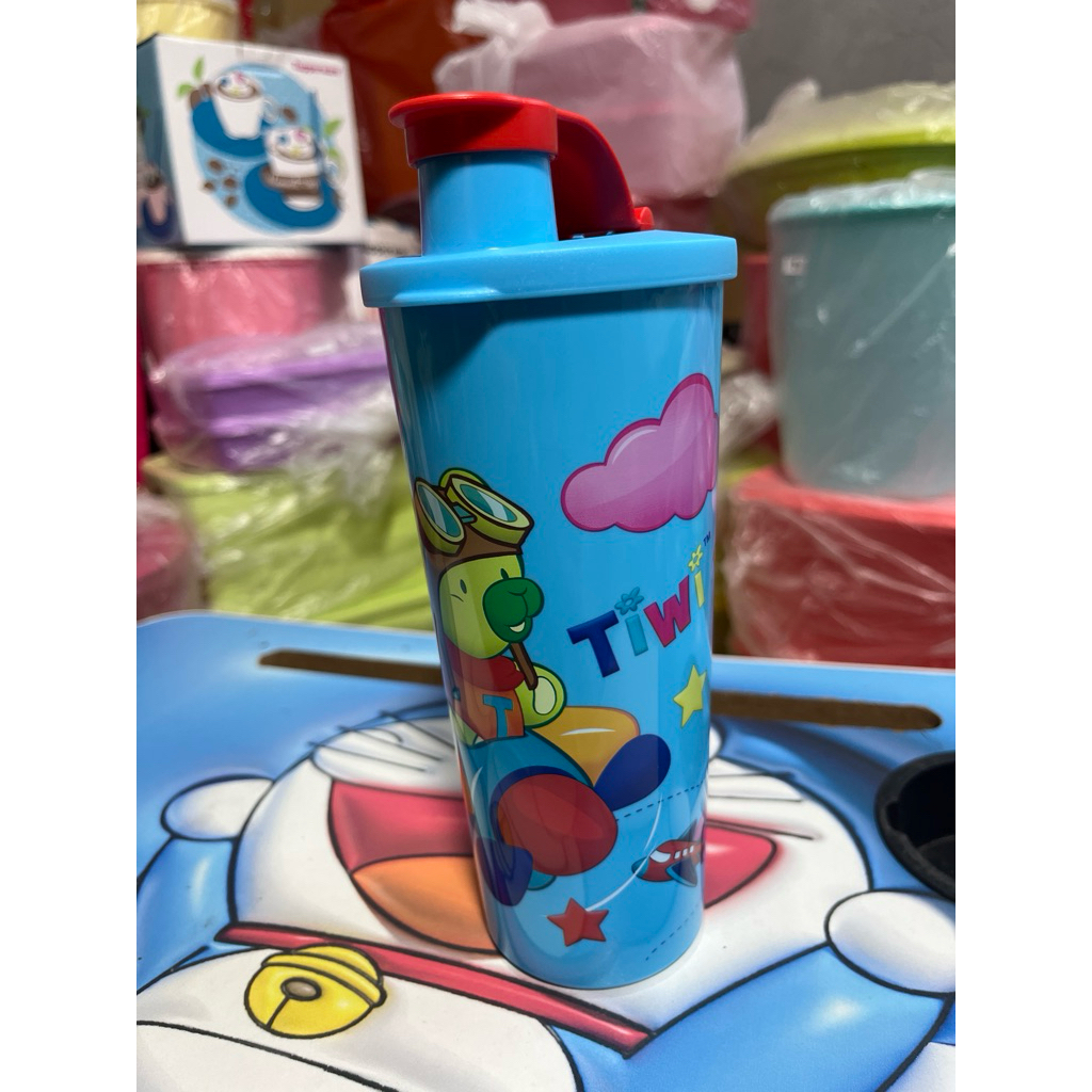Botol Minum Flip 470ml Tupperware/botol minum anak/botol minum anak Paud