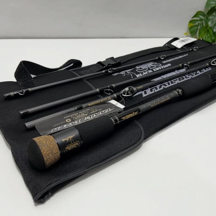 Joran Rapala Trail Blazer Monster Hunt Junior Black Edition TBMHJC694XH - Travel Rod (Packing PVC)