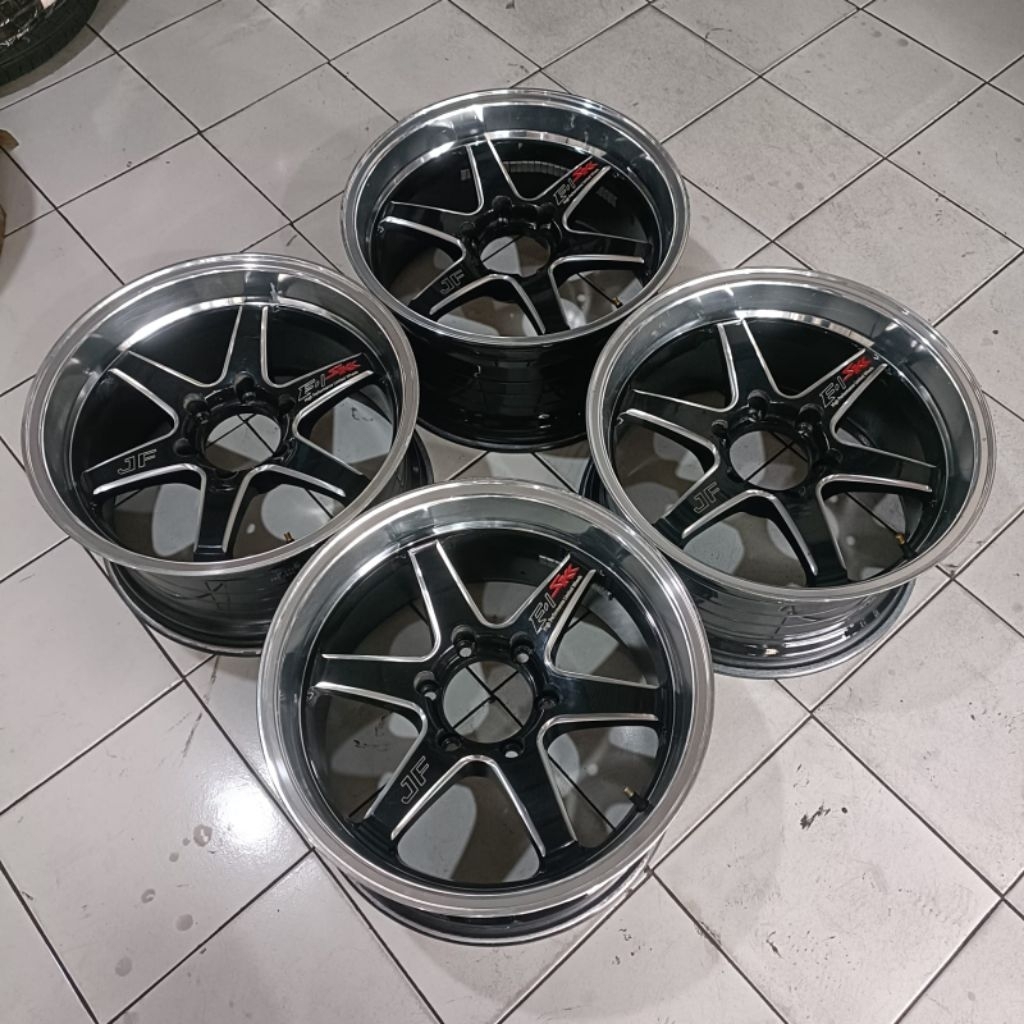 Velg Mobil Second Jf Luxury Samlong Ring 18 Lebar 9,5 pcd 6x139,7 Et20