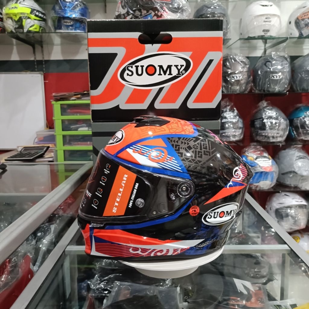 HELM SUOMY STELLAR CORAK REP PECCO BAGNAIA 2022 FULL FACE