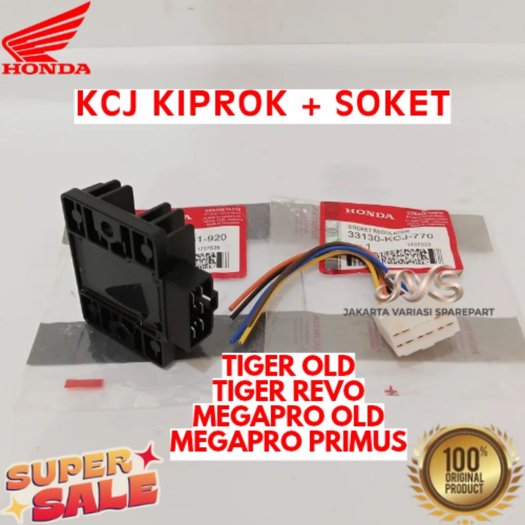 KIPROK + SOKET KODE KCJ, KIPROK + SOKET TIGER OLD, KIPROK + SOKET TIGER REVO, KIPROK + SOKET MEGAPRO