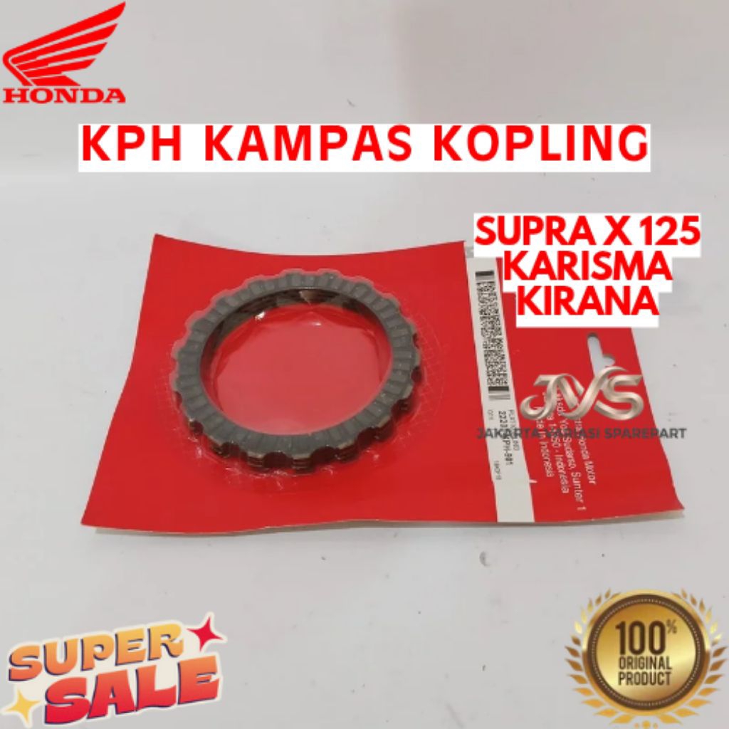 KAMPAS KOPLING KODE KPH, KAMPAS KOPLING SUPRA X 125, KAMPAS KOPLING KARISMA, KAMPAS KOPLING KIRANA