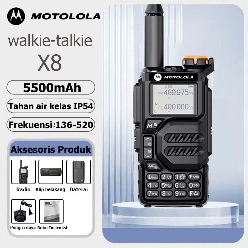 HT MOTOLOLA walkie talkie dua arah radio long range walkie talkie dua arah radio motorola dua arah r