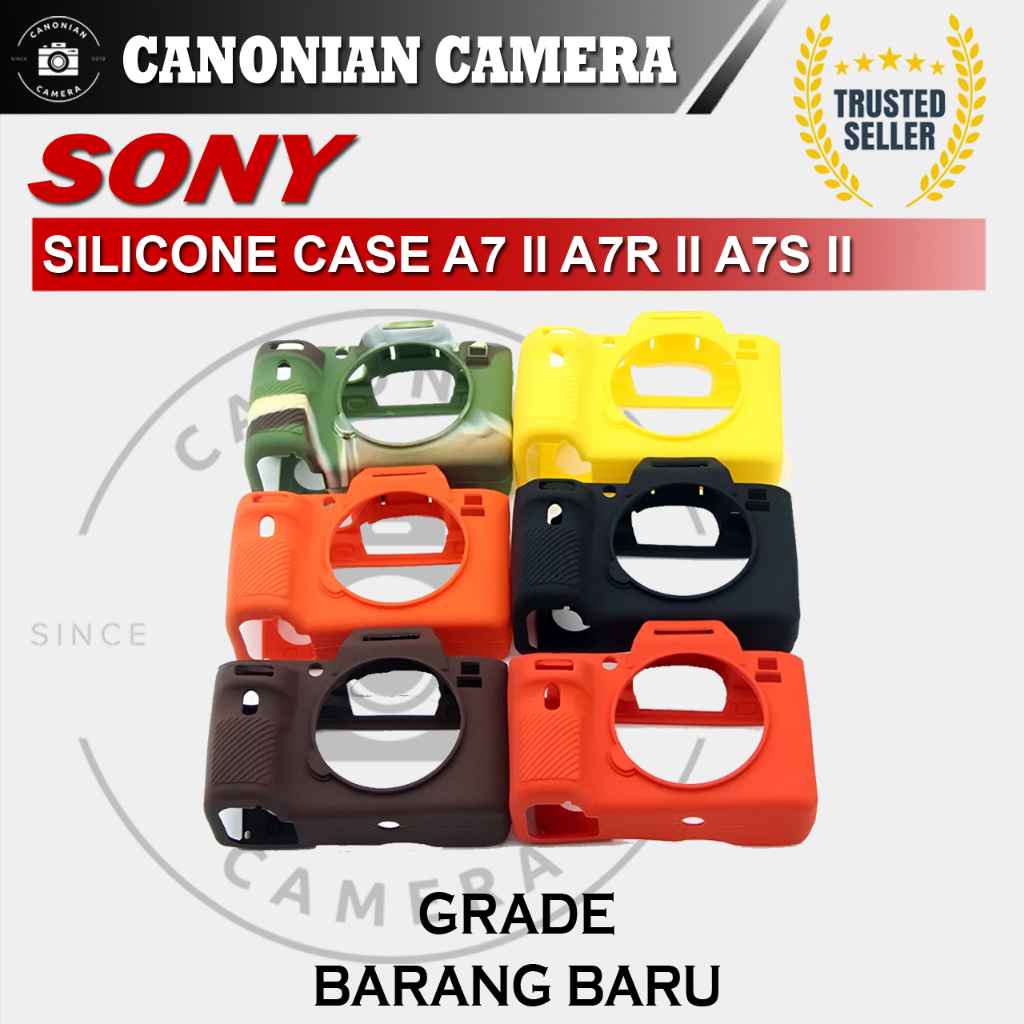 Silicone Case Sony A7 Mark II / A7R Mark II / A7S Mark II Good Quality