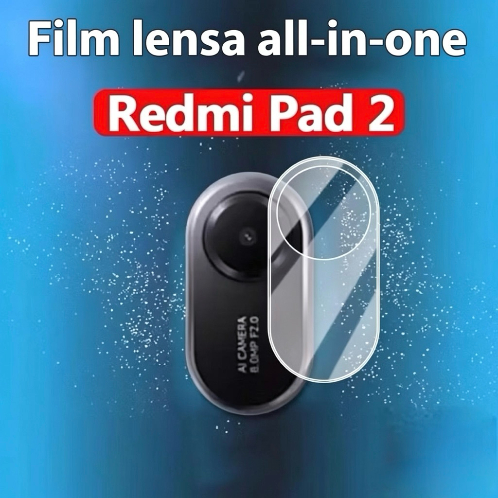 LENSA CAMERA GLASS FOR XIAOMI REDMI PAD 2 11”/9,7”/2 PRO 12,1”/SE 11”/SE 8,7”/MI PAD 7/7 PRO/8/PRO 1