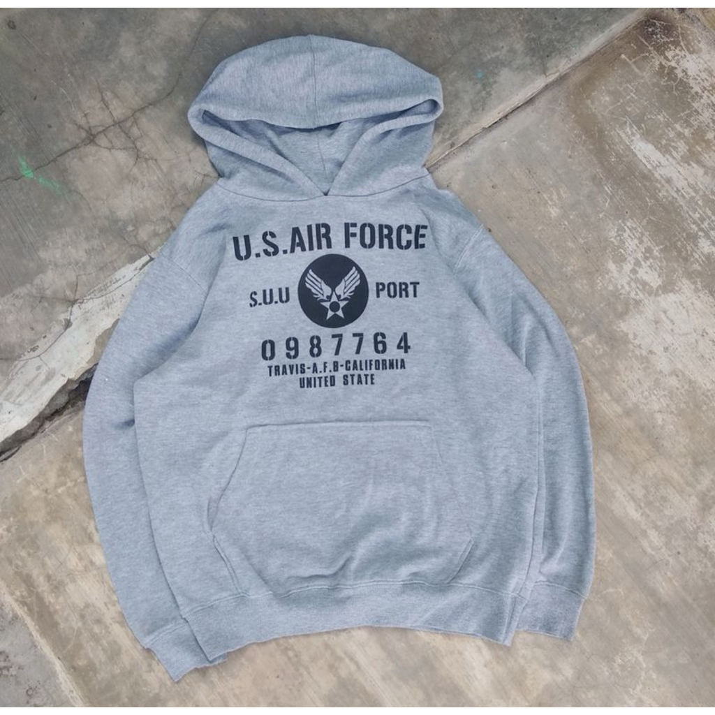 hoodie us air force vintage
