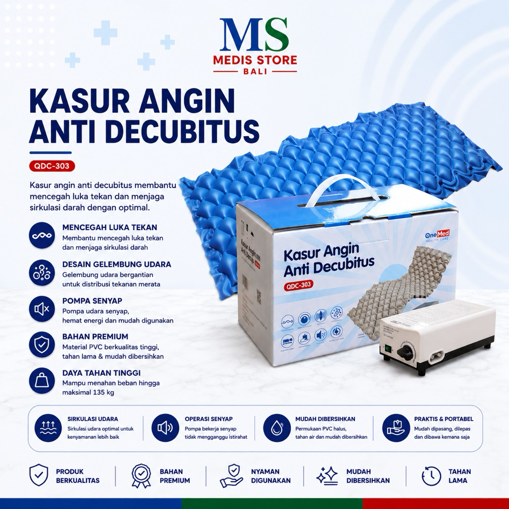 Kasur angin Onemed | Kasur decubitus | Decubitus |Kasur angin