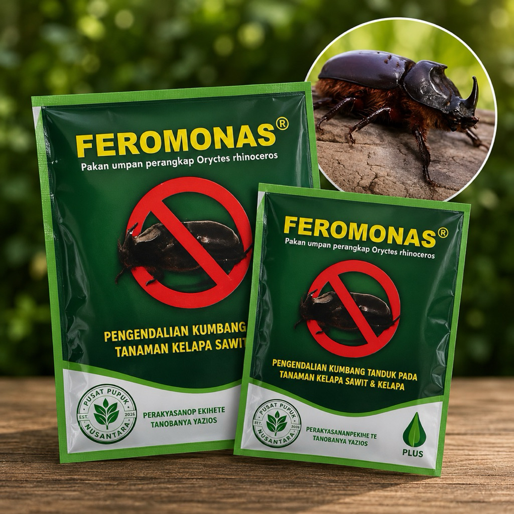 SACHET - FEROMONAS INSEKTISIDA HAMA KUMBANG KELAPA SAWIT