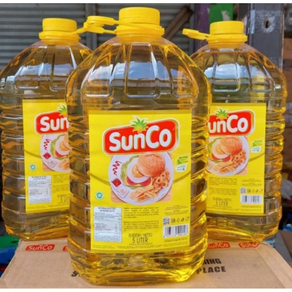 Minyak Goreng Sunco 5 Liter Botol