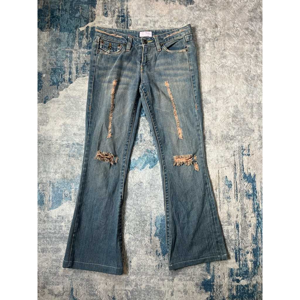 Japanese brand flare denim