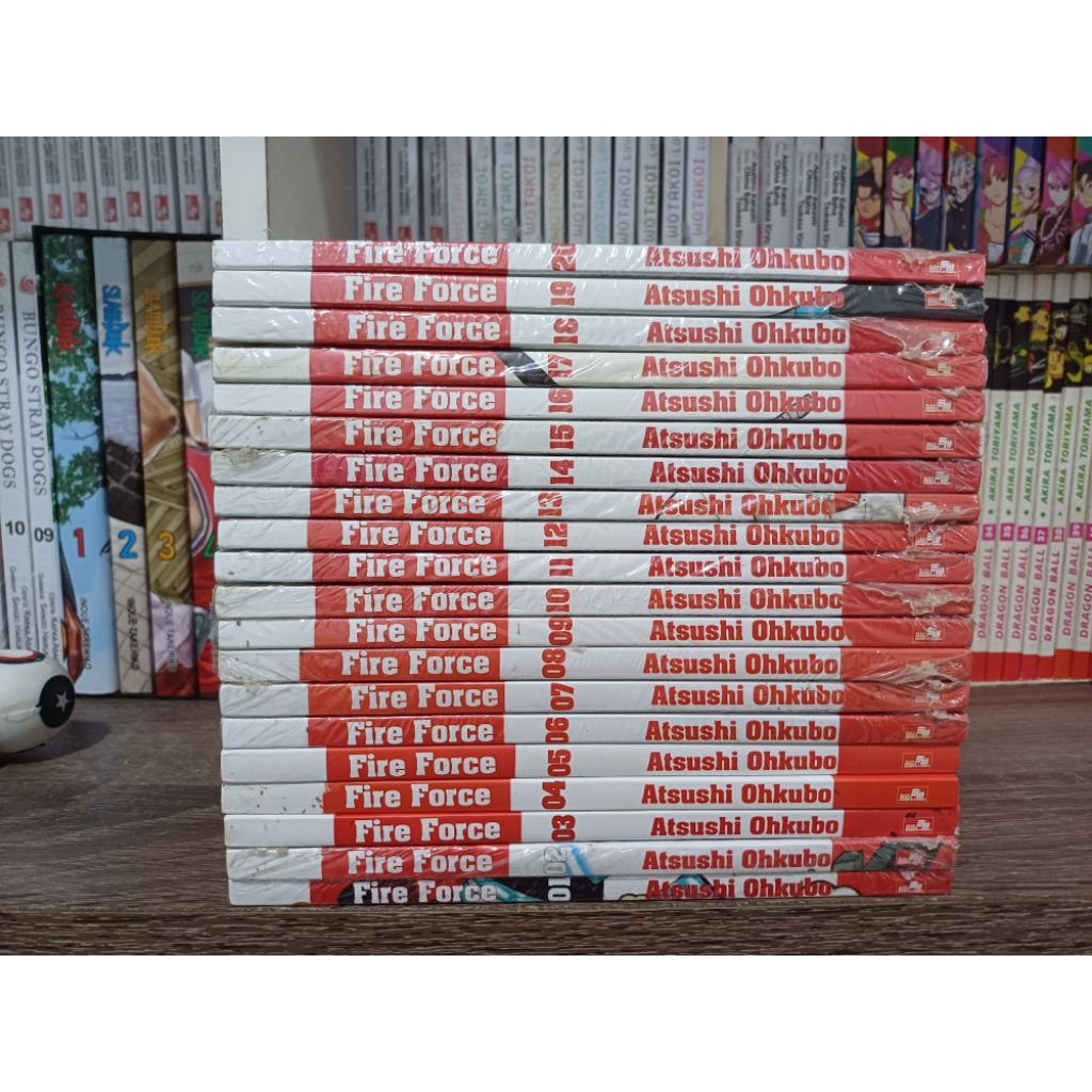 komik fire force 1-20 segel