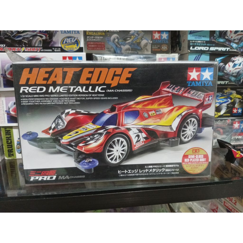 TAMIYA HEAT EDGE RED METALLIC