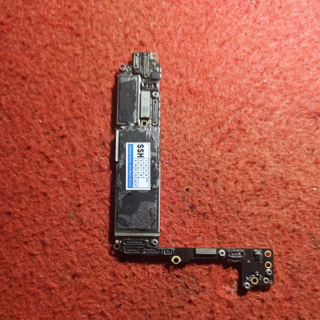 mesin ip 7 plus mesin mati untuk bahan buakan normal.