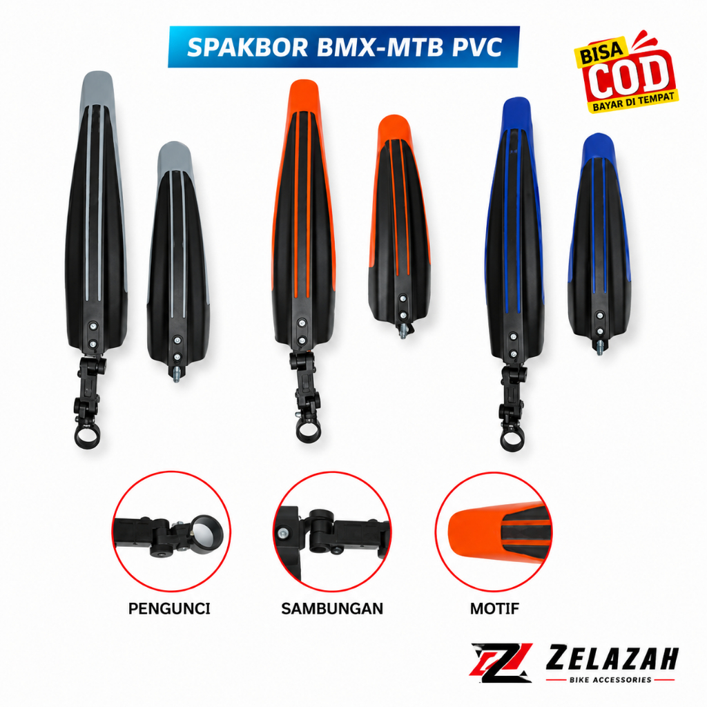 Sparkbor Sepeda Slebor Sepeda Fender Sepeda MTB BMX Spakbor