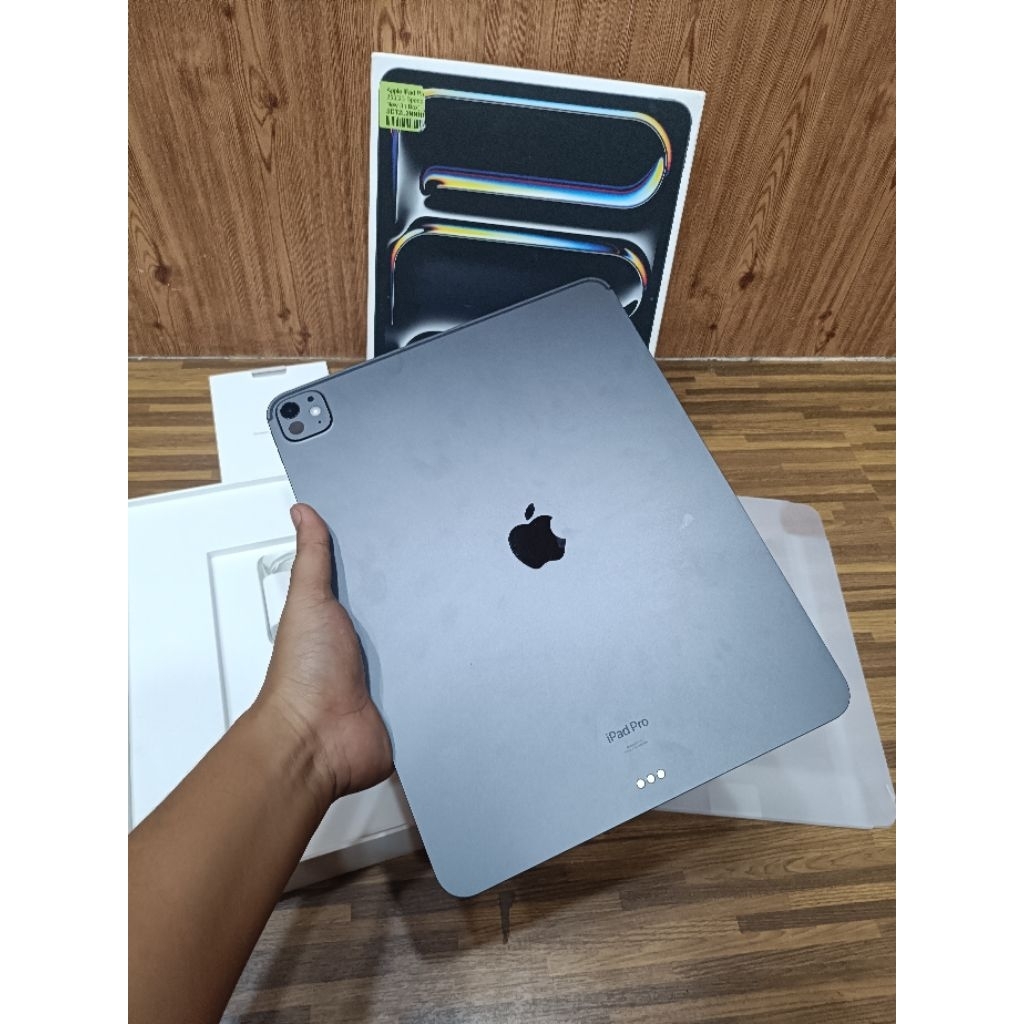 Apple iPad pro M4 13 inch 256GB Wifi Only Second inter Mulus Like New Murah Resmi