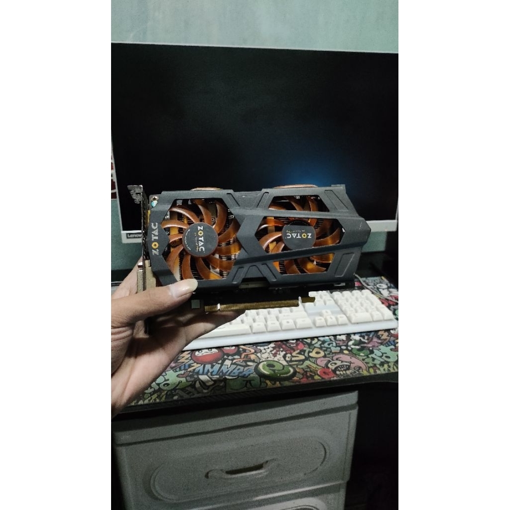 Vga zotac gtx 650 ti boost 2g ddr5 192bit no minus