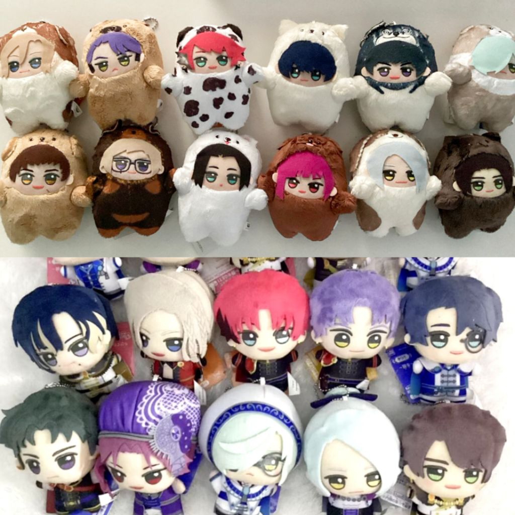 A3 Act Addict Actors Chibigurumi & Wanwan Nuigurumi