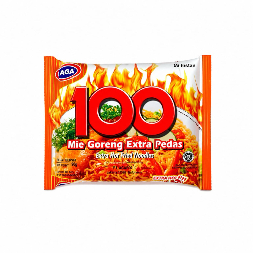 MIE 100 GAGA Mie Instan Mie 100 Gaga Mie Goreng Gaga