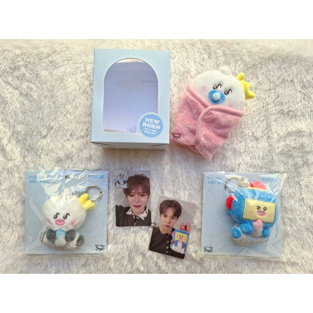 TRUZ LINE Friends Newborn Doll Keyring Yochi Hikun Official