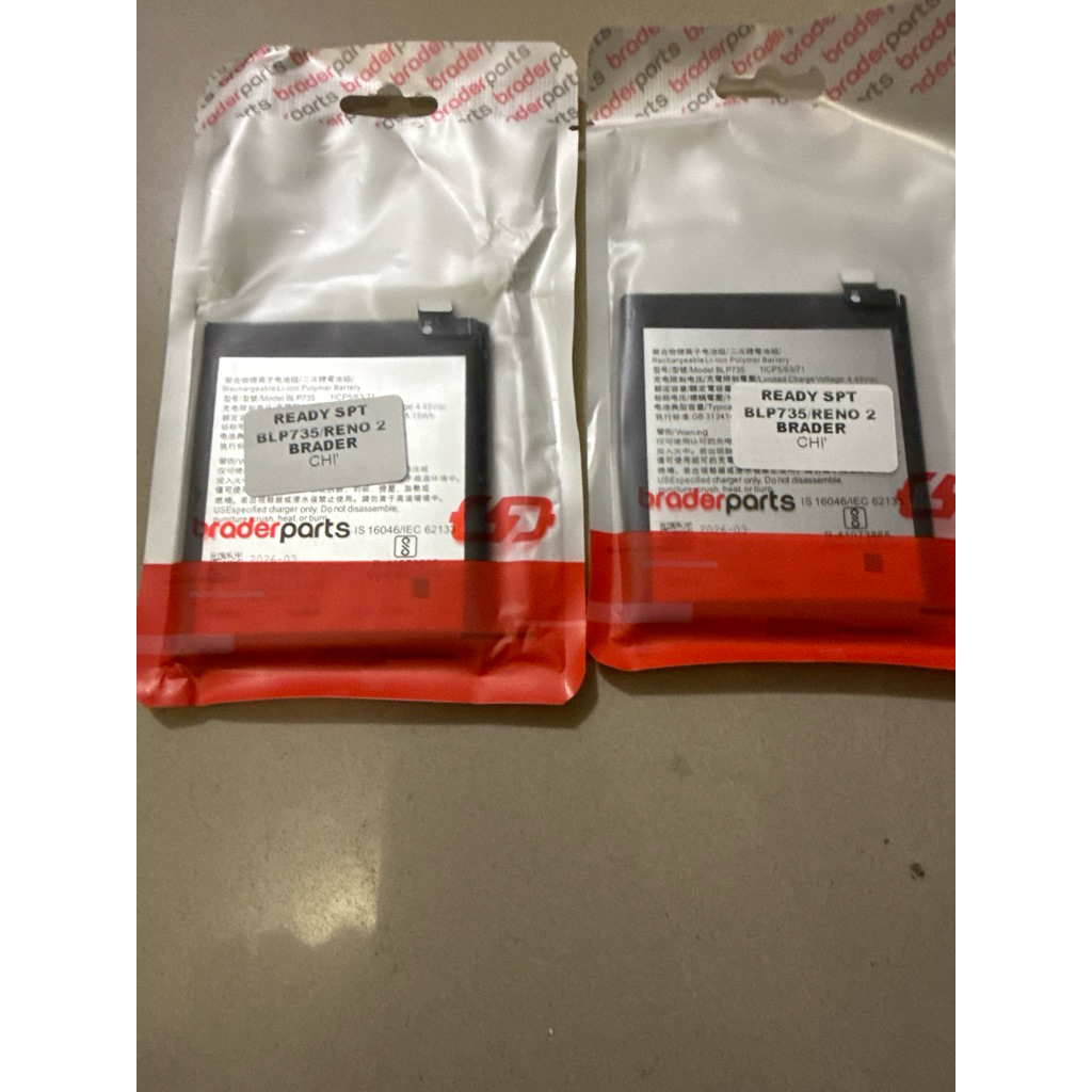 BATRE BATERAI OPPO RENO2/RENO 2/BLP735