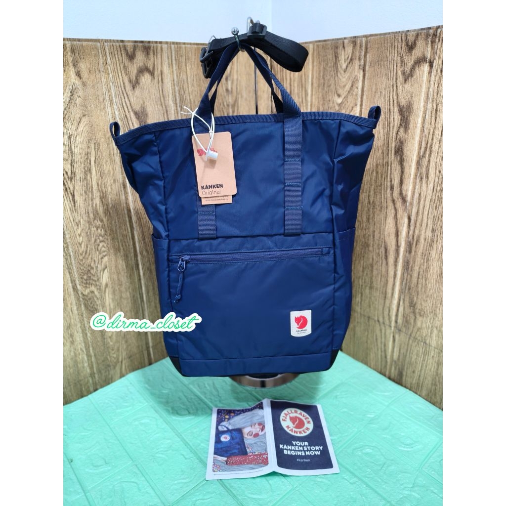 NEW - Original Kanken High Coast Totepack "Navy" / Tas Totepack Kanken