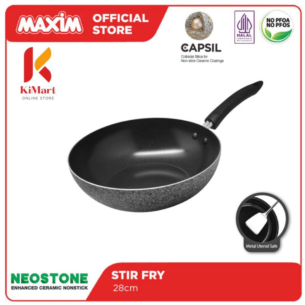 MAXIM NEOSTONE STIR FRY 28CM