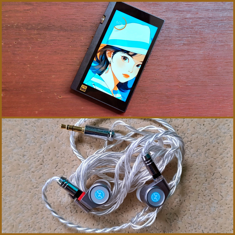 BUNDLING : DAP ONKYO DP-X1 + TINHIFI T2 DLC + Tripowin Solstice Cable + Final Audio Type E + Micro S