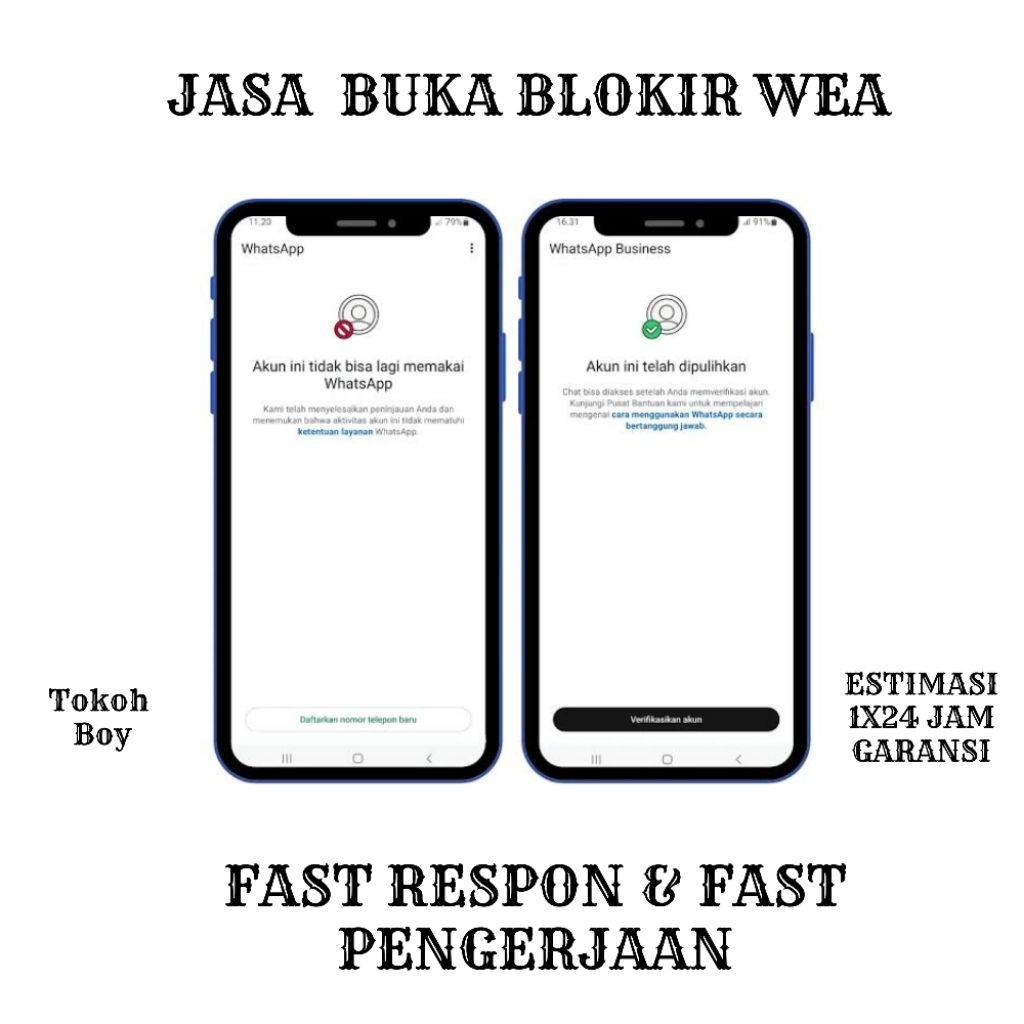 JASA BUKA BLOKIR WA 100% BERGARANSI  MURAH DAN TERPERCAYA
