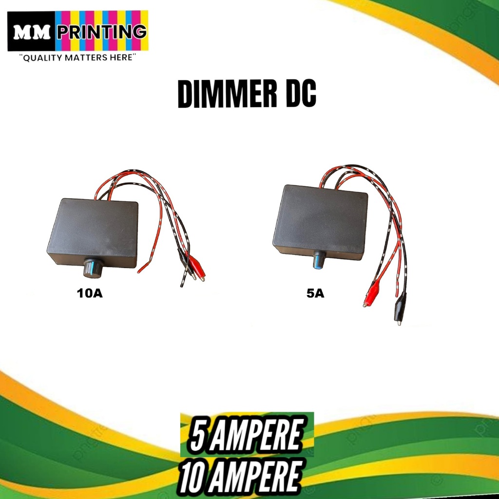 DIMMER DC ARUMANIS AKI 5 AMPERE & 10 AMPERE / PENGATUR KECEPATAN DINAMO DC