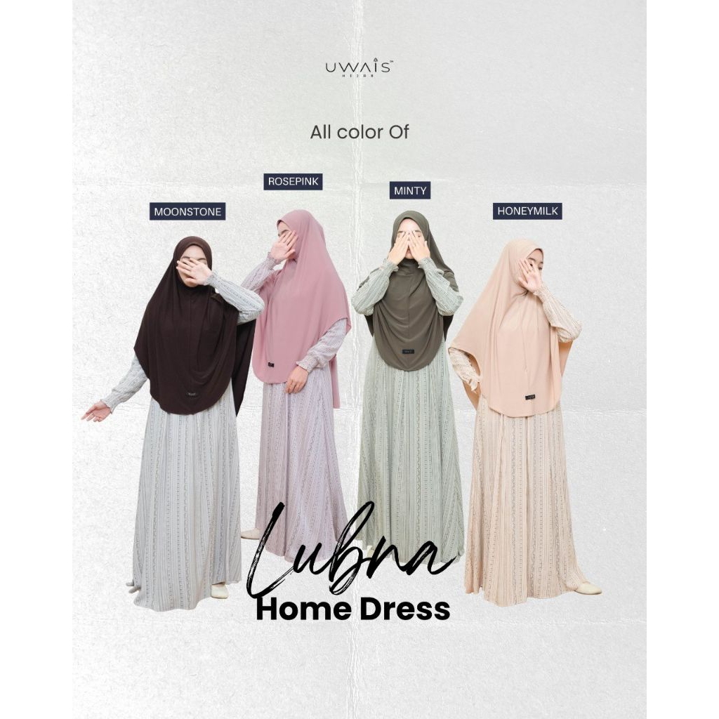 UWAIS HIJAB Lubna Homedress