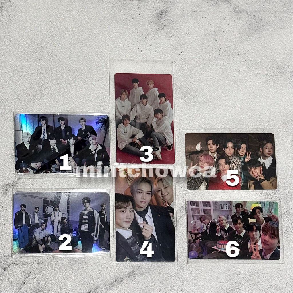 Photocard Official Enhypen PC Enha Group Unit Border Carnival Dimension Dilemma Uniform Border Day O