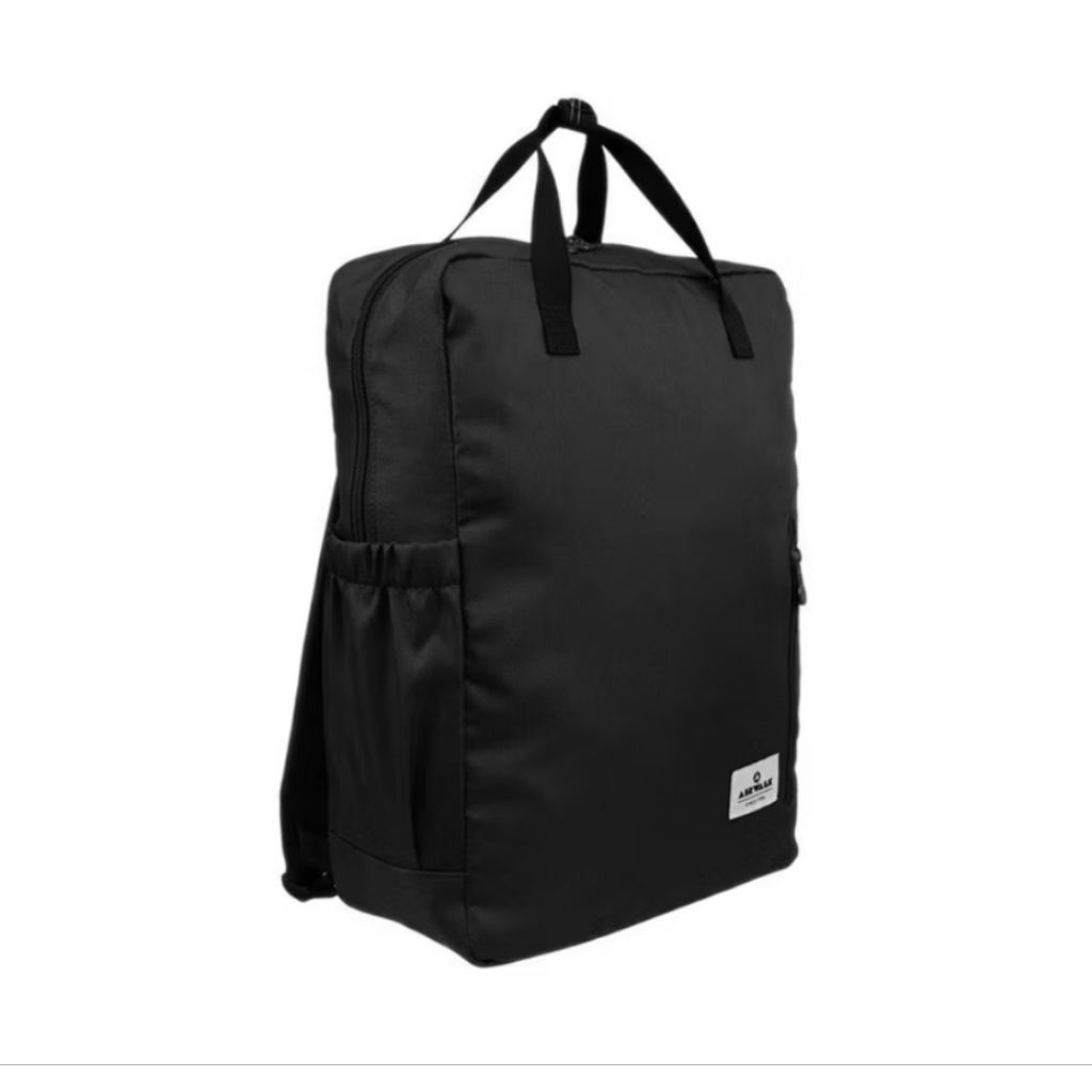 Airwalk Eiji Unisex Backpack. Black / Olive. Tas Punggung Unisex Original