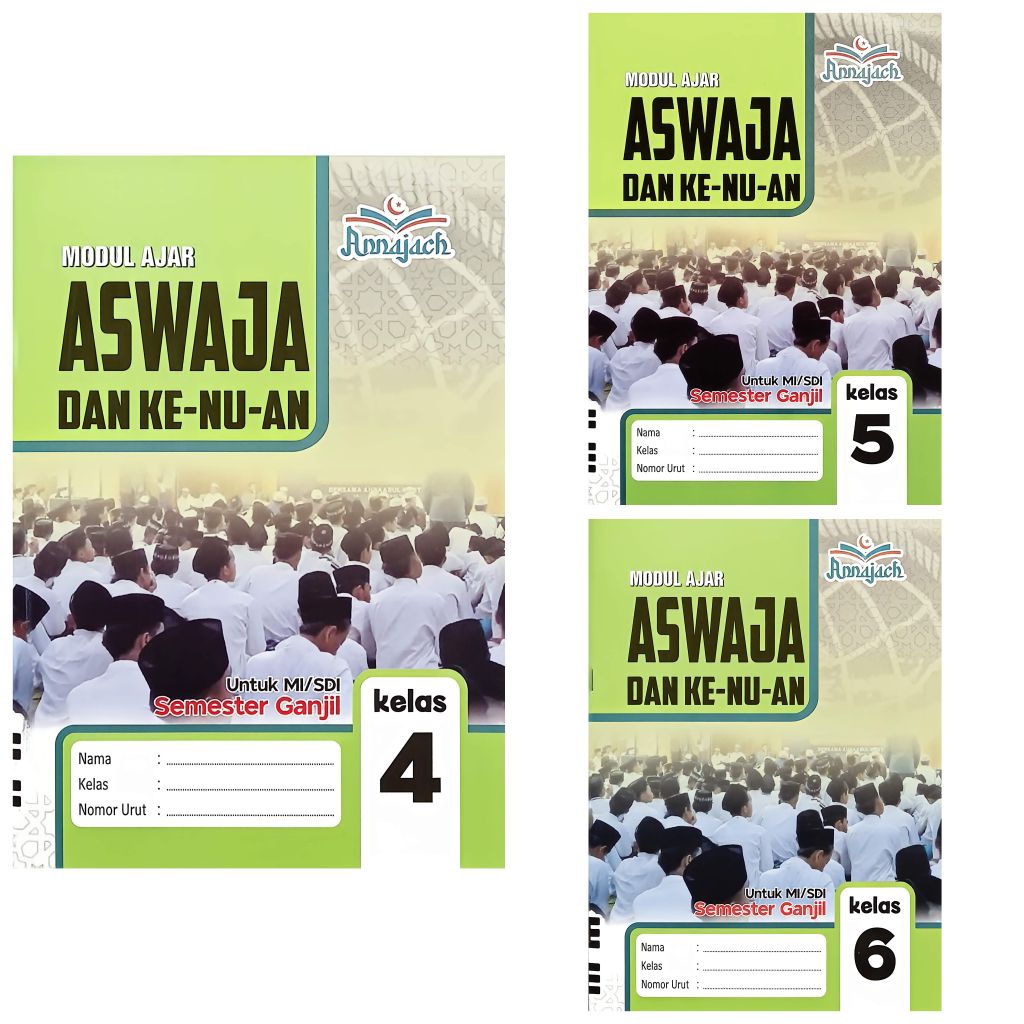 BUKU LKS SDI MI ASWAJA KELAS 4 5 6 ANNAJACH SEMESTER 1 GANJIL TA 2026-2027 KURIKULUM MERDEKA | BP