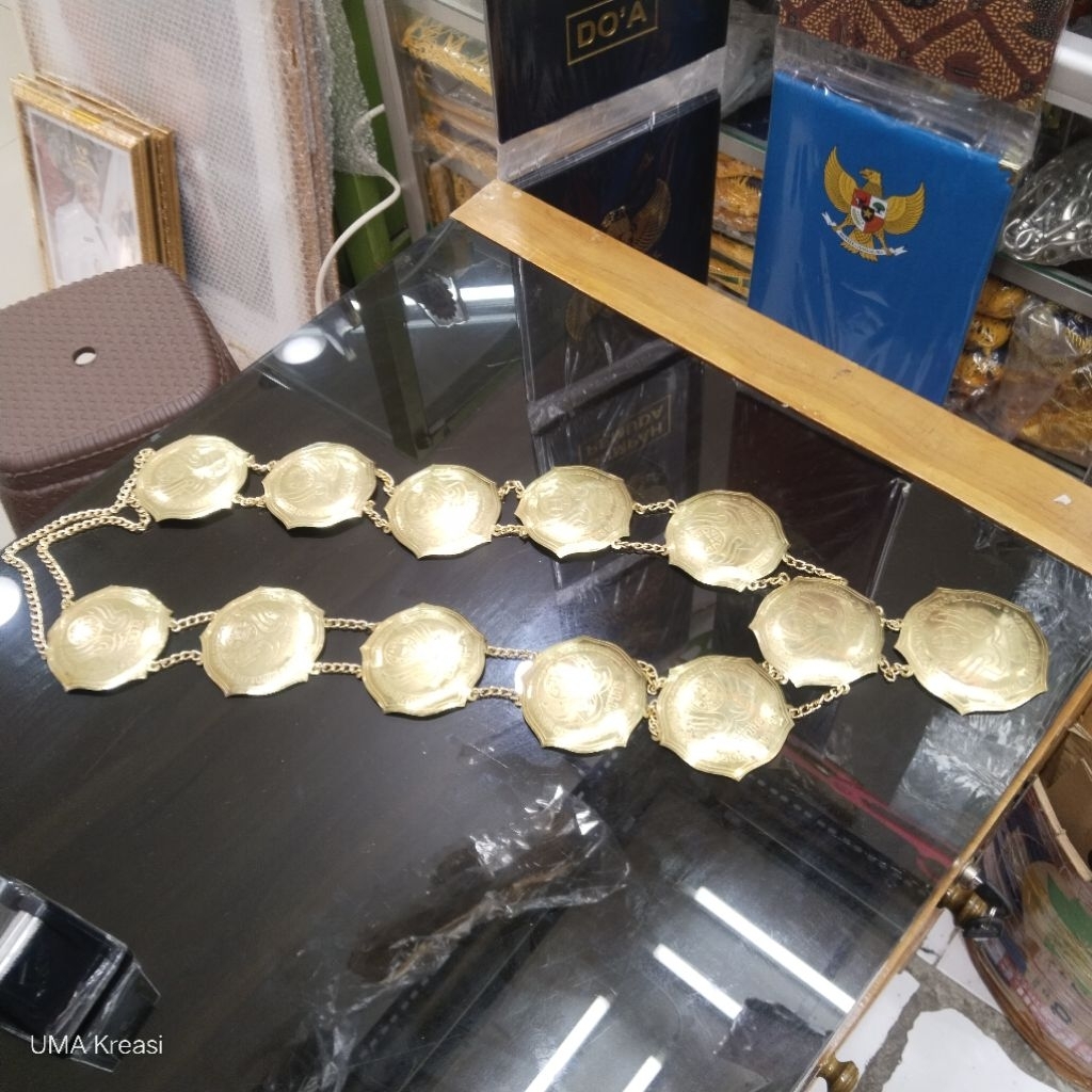 Kalung Gordon Wisuda | Kalung Wisuda Kuningan Sepuh Emas