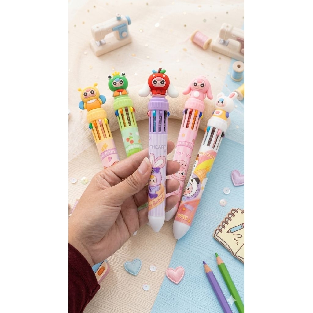 PULPEN 3D 10 WARNA