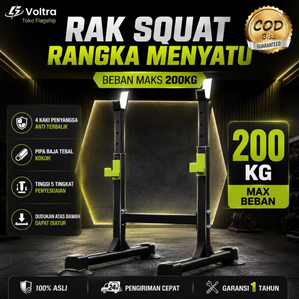 Squat Rack Stand Barbel Rack Adjustable Squat Rack Independent Weight Lifting Alat Fitness Gym Squat