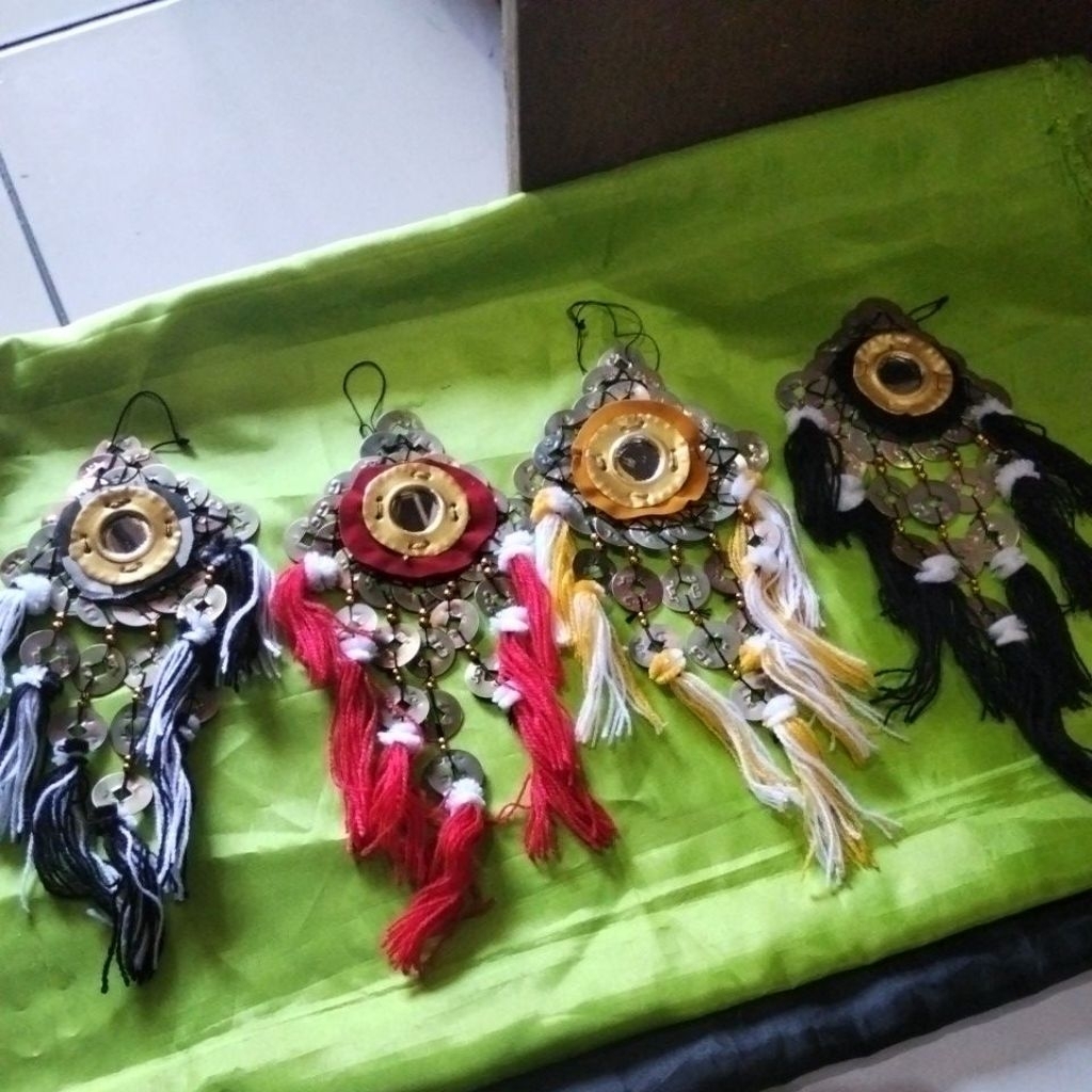 tamiang.kodok Tamiang pis bolong diameter 12 cm.per pcs